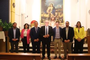 El Santísimo Cristo de la Salud es la nueva imagen de la Hermandad Ferroviaria de los Santos Arcángeles Miguel y Rafael y Divina Pastora en Manzanares