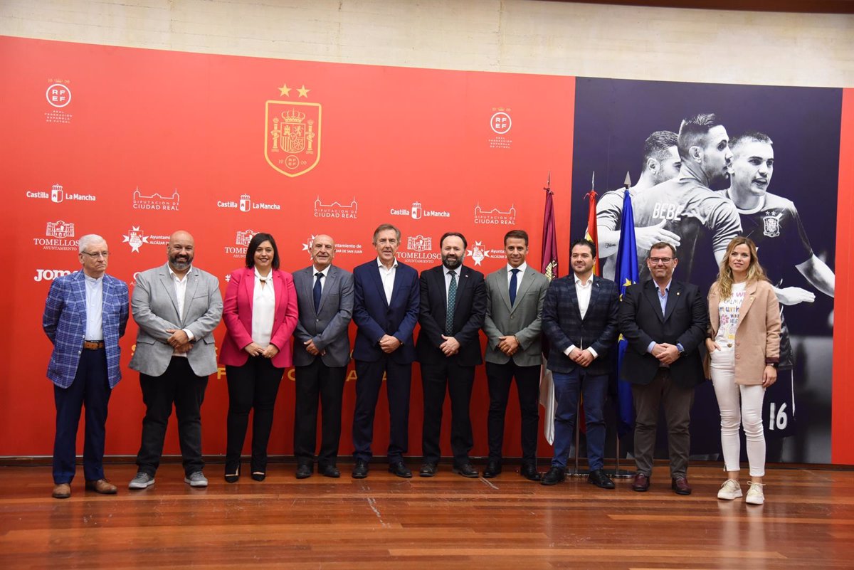 La Selección Española De Fútbol Sala Se Enfrentará A Moldavia En Un Partido En Alcázar De San