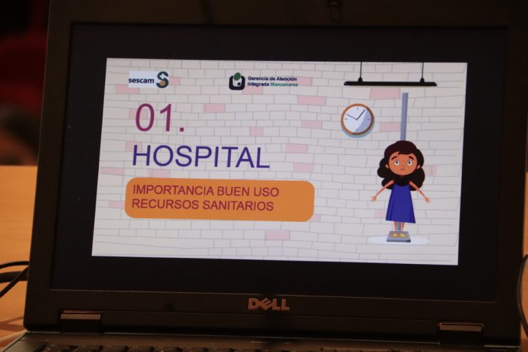 Alumnado del CEIP ‘Divina Pastora’ de Manzanares visitaron el hospital ‘Virgen de Altagracia’ para participar en la actividad ‘Conoce tus servicios sanitarios’