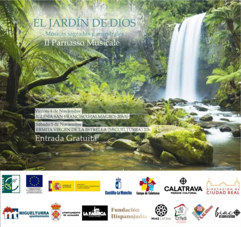 Música antigua «El jardín de Dios» en la  Ermita Virgen de la Estrella de Miguelturra el 5 de noviembre con entrada gratuita