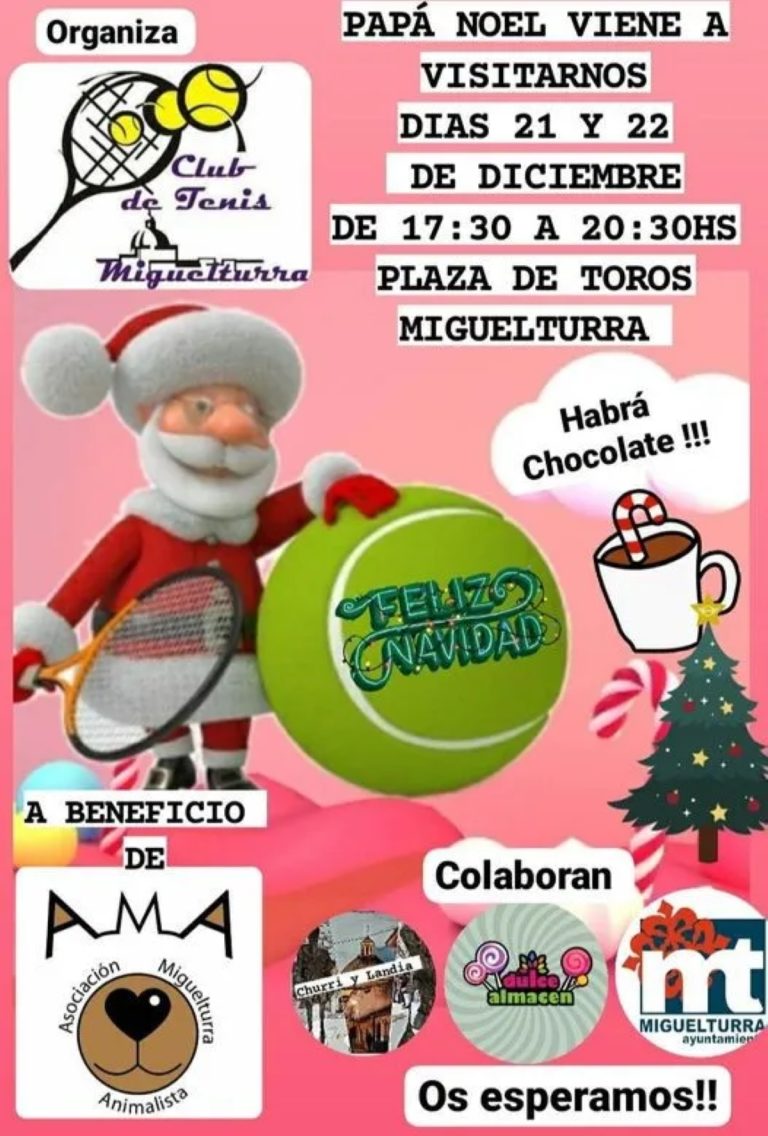 Evento navideño benéfico a favor de la Asociación Animalista de Miguelturra los días 21 y 22 de diciembre en la Plaza de Toros
