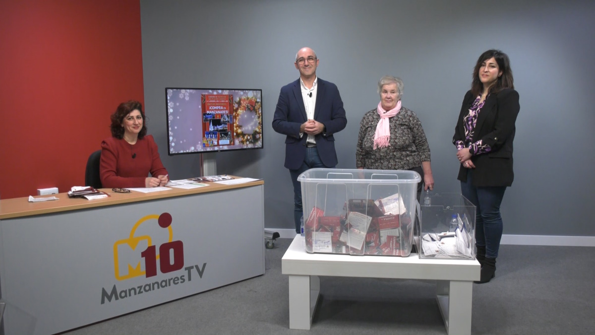 Ya tiene ganadores la campaña ‘En estas Navidades…¡compra en Manzanares! y el 25 de enero se entregarán los regalos