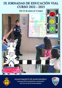 En marcha las IX Jornadas de Educación Vial en Manzanares con un concurso de dibujo, ‘Policía por 1 día’ y jornada de práctica urbana