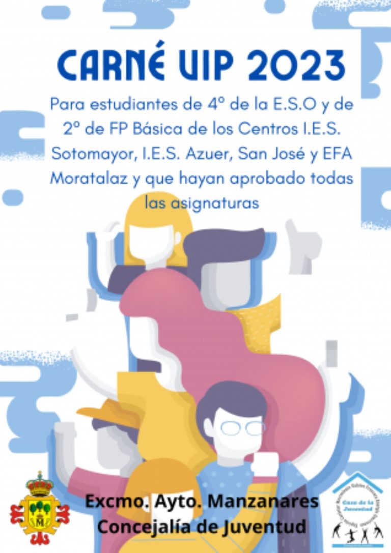 El “carné VIP” premiará a los estudiantes de 4ª de la ESO y 2º de FP Básica de Manzanares que superan el curso sin asignaturas pendientes ni faltas de comportamiento