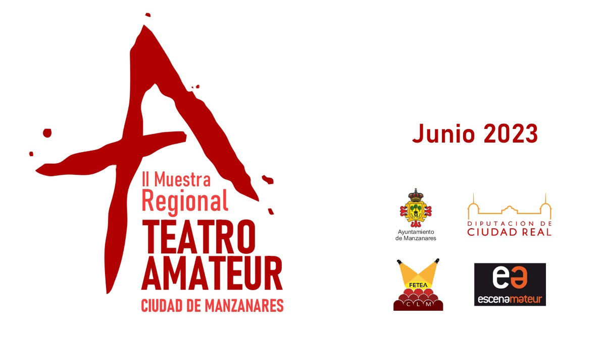 Abierta la inscripción de la II Muestra Regional de Teatro Amateur “Ciudad de Manzanares” hasta el 29 de abril