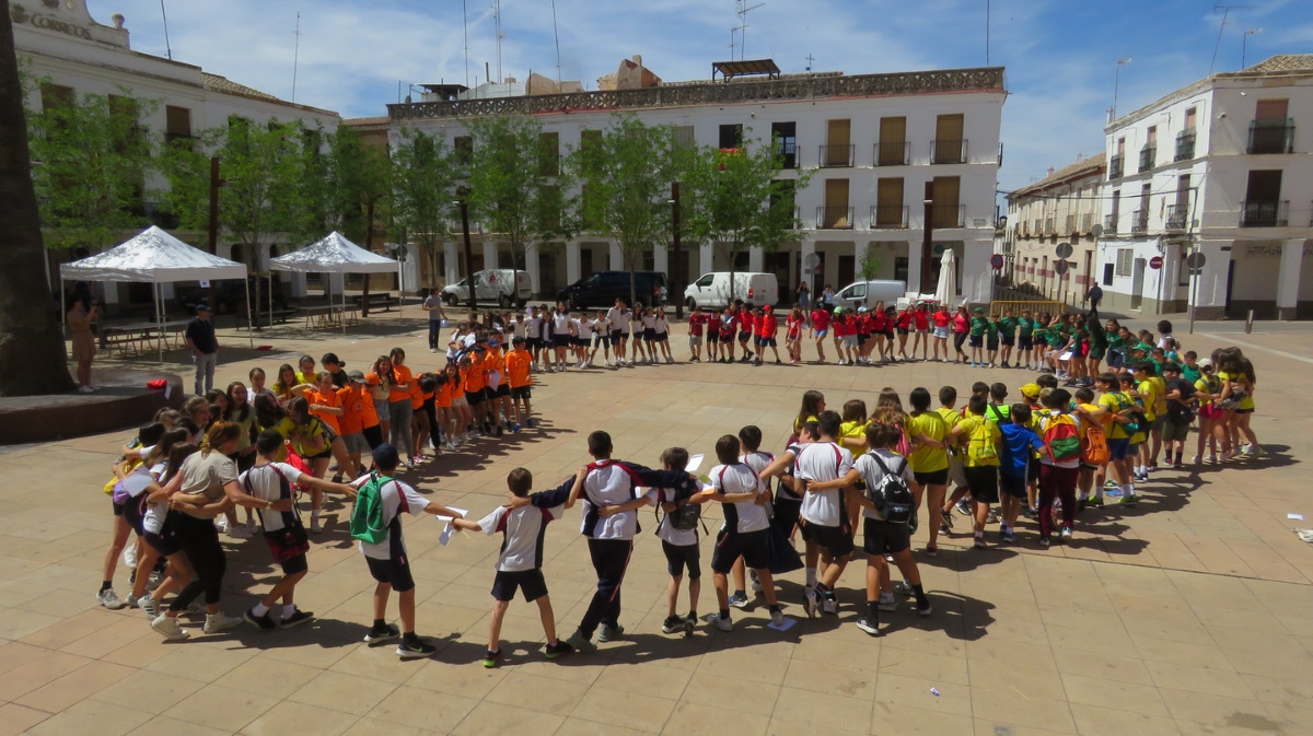 El Día de Europa ha celebrado el alumnado de 6º de primaria de los colegios de Manzanares