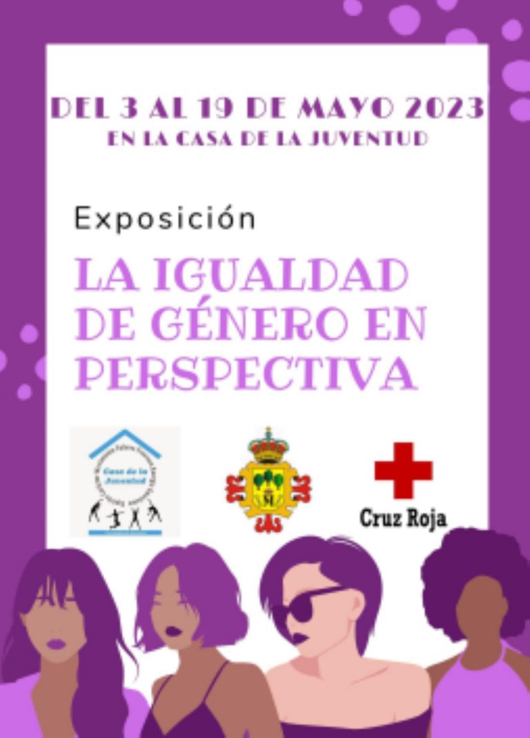 Exposición “La igualdad de género en perspectiva” del 3 al 19 de mayo en Casa de la Juventud de Manzanares