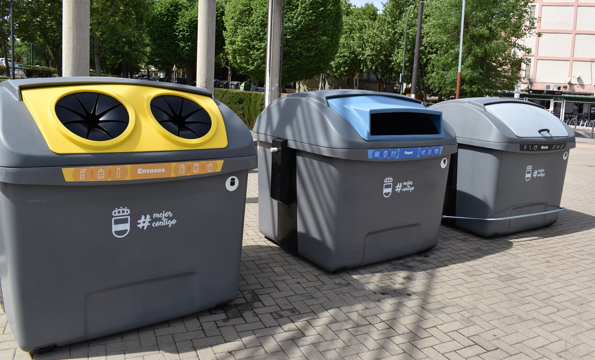 800 nuevos contenedores se instalarán en Puertollano, más ligeros, de fácil manejo, más accesibles e inclusivos