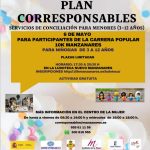 Servicio de conciliación para niños/as de 3 a 12 años de participantes de la Carrera Popular 10K de Manzanares el 6 de mayo