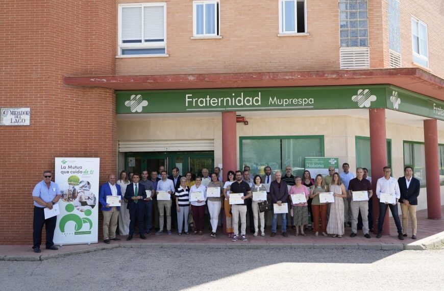 38 empresas mutualistas de Ciudad Real reciben de Fraternidad-Muprespa el Distintivo Cero Accidentes por su nula siniestralidad