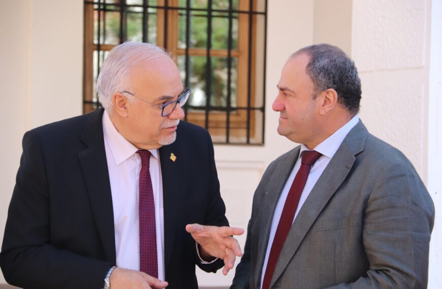 Julián Martínez Lizán nuevo consejero de Agricultura, Ganadería y Desarrollo Rural de CLM realizó una visita hoy a Manzanares