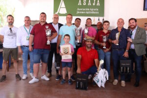 Julián Martín-Albo campeón del 52º concurso regional de habilidad en el manejo del tractor organizado por Asaja en Fercam 2023