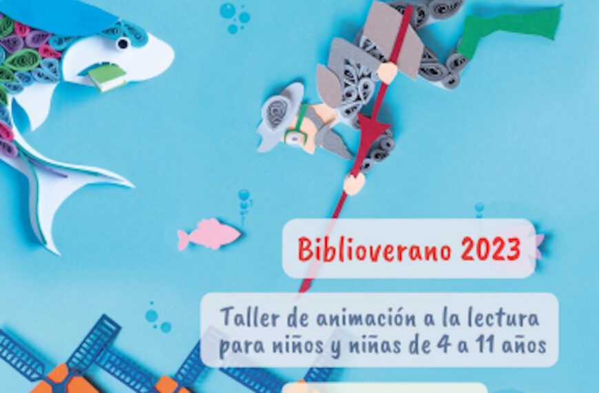 Taller de animación a la lectura para niños de 4 a 11 años el 20 de julio en la Biblioteca Lope de Vega de Manzanares