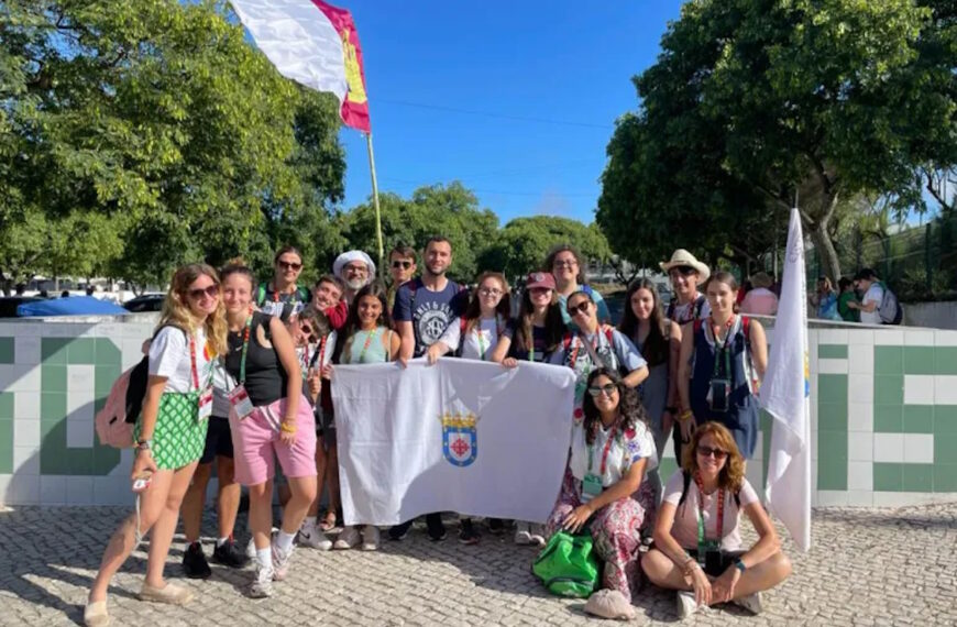 22 jóvenes y el concejal de Juventud de Miguelturra participan en la Jornada Mundial de la Juventud (JMJ) en Lisboa del 1 al 6 de agosto