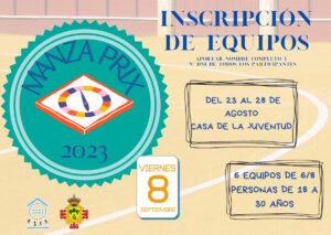 “Manza Prix” el 8 de septiembre en Manzanares dentro de la programación de la Feria y Fiestas 2023 ¡inscripción abierta!