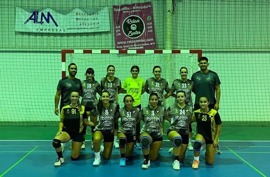 Victoria en el Primer Test de Pretemporada del Equipo Juvenil Femenino del SMD BM Quijote Herencia
