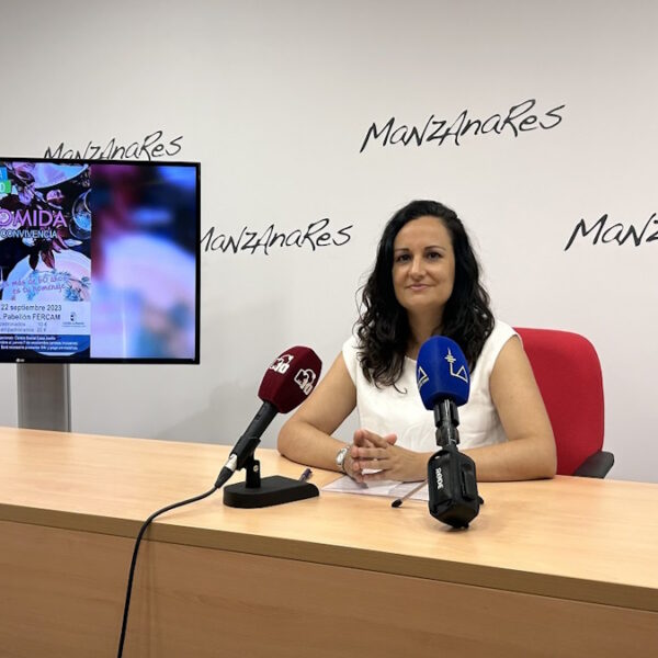 Comida de convivencia el 22 de septiembre en el pabellón de muestras de Fercam en Manzanares inscripción hasta el 15 de septiembre