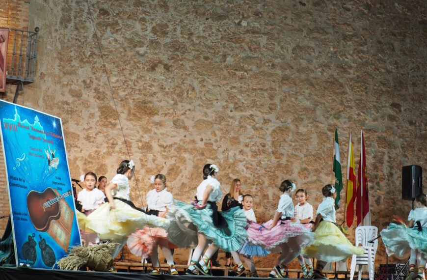 Celebrado el VIII Festival Nacional de Folklore Infantil-Juvenil ‘Ciudad de Manzanares’
