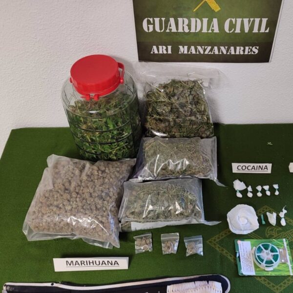 Operativo antidroga en Manzanares y Membrilla: Ocho detenidos y tres narcopisos clausurados por la Guardia Civil