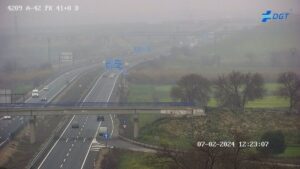 La Guardia Civil Interviene y Alivia el Atasco en la A42 cerca de Illescas mientras la Manifestación se Disuelve de Forma Pacífica