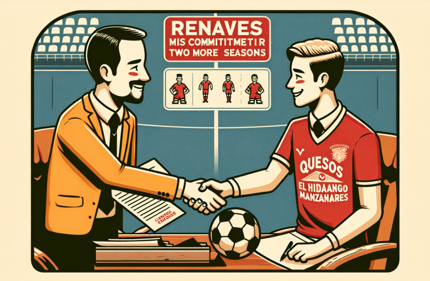 Daniel renueva su compromiso con Quesos El Hidalgo Manzanares por dos temporadas más