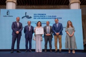 Distinción a las gerencias de atención integrada de Ciudad Real en premios a la excelencia y calidad en servicios públicos.