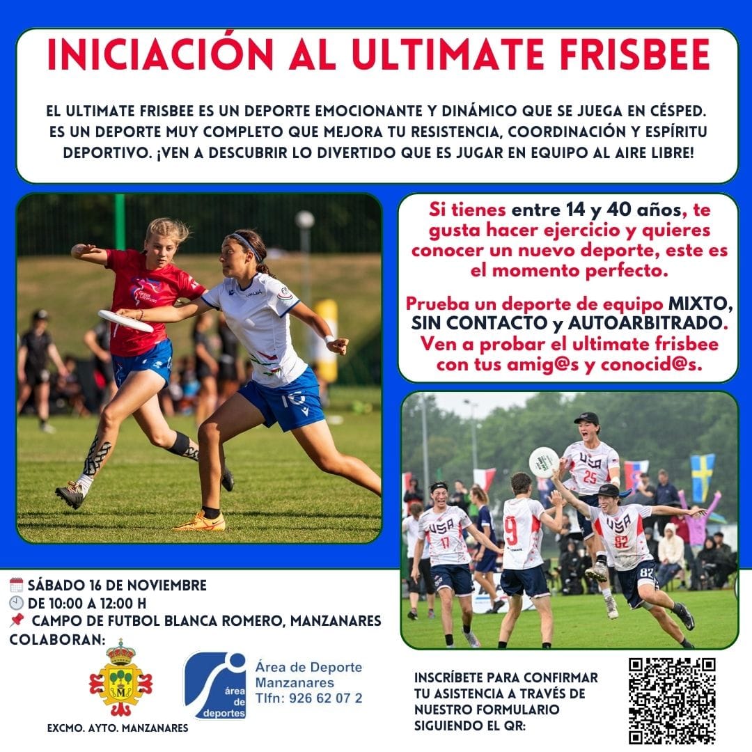 Descubre el Maravilloso Mundo del Ultimate Frisbee: Actividad Gratuita para Interesados de 14 a 40 años
