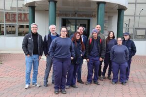Estudiantes del programa ‘TánDEM’ colaboran en la conservación del barrio industrial de Manzanares