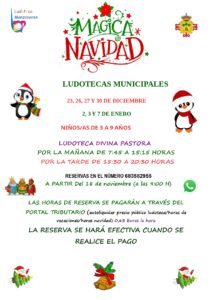Manzanares lanza el servicio de Ludotecas durante las vacaciones navideñas para apoyar la conciliación familiar.