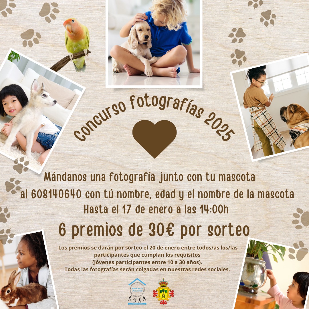 ¡Apresúrate! La Casa de la Juventud Manzanares cierra inscripciones para el concurso de fotografía de mascotas este viernes 17