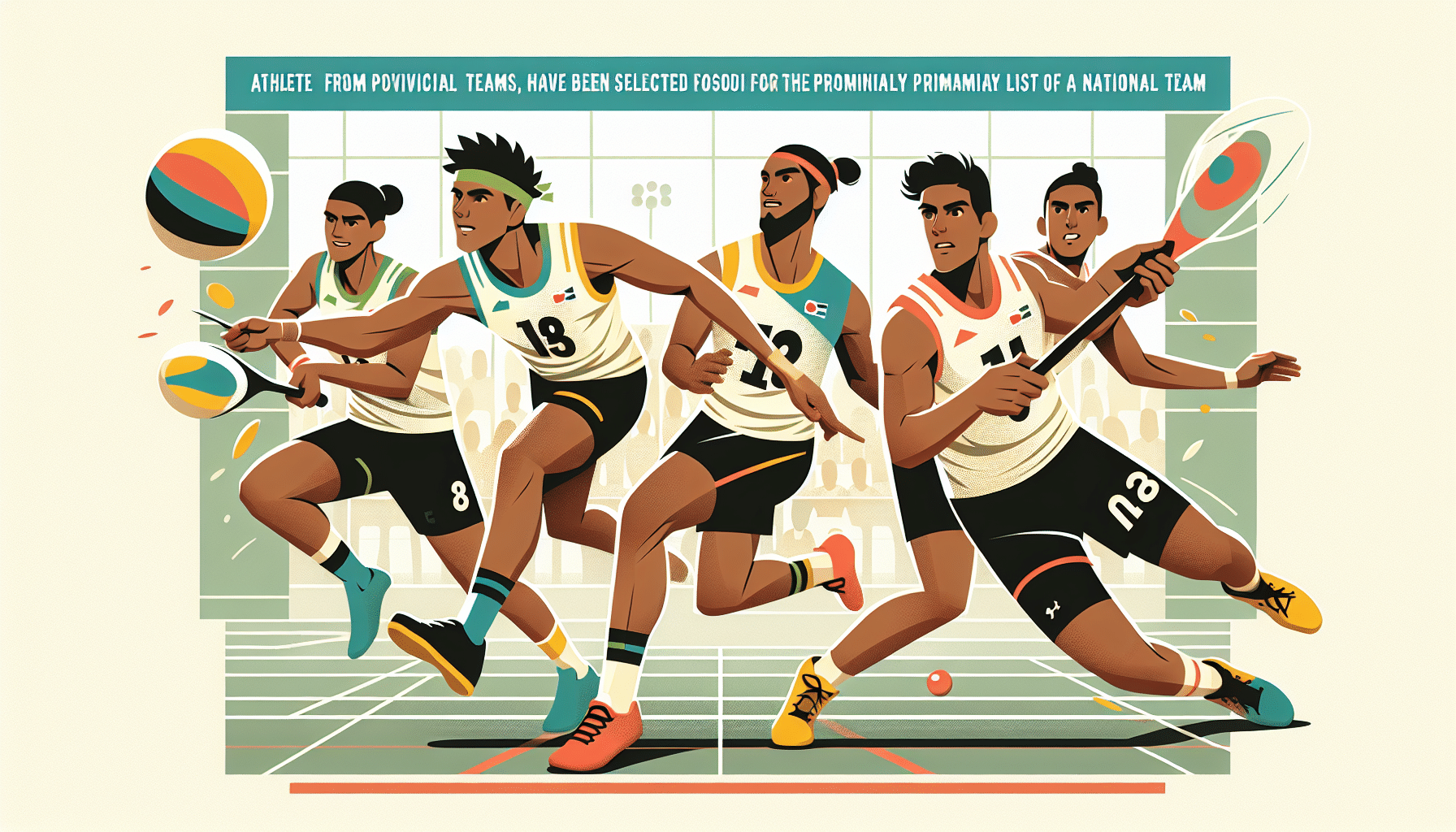 Cinco jugadores de equipos provinciales seleccionados para la prelista de España