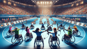 Manzanares Arena acoge el campeonato nacional de tiro con arco adaptado