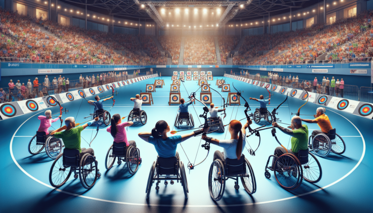 Manzanares Arena acoge el campeonato nacional de tiro con arco adaptado