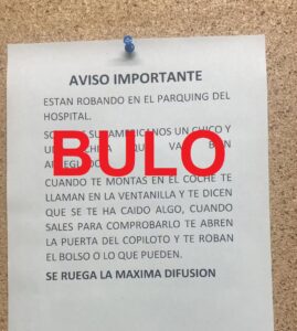 Desmintiendo Falsa Alerta de Robos en el Parking del Hospital Circulada por Whatsapp