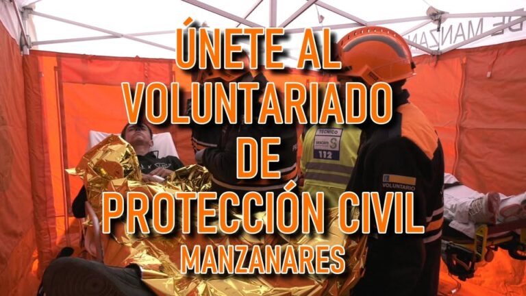 Invitación a Voluntariado en Protección Civil de Manzanares