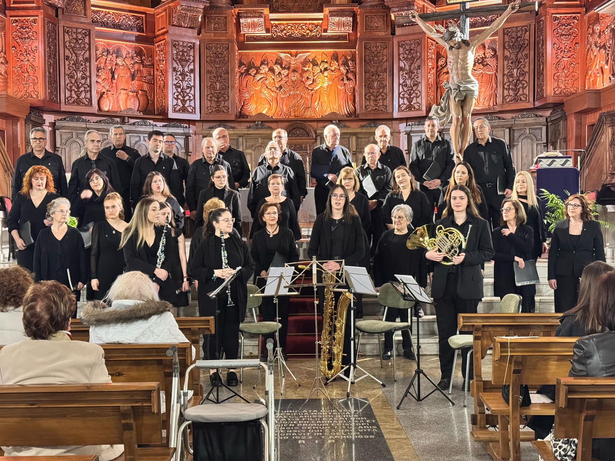Semana Santa Resuena en Manzanares con la Coral Polifónica Máter Assumpta y el Cuarteto Fuoco de Puertollano