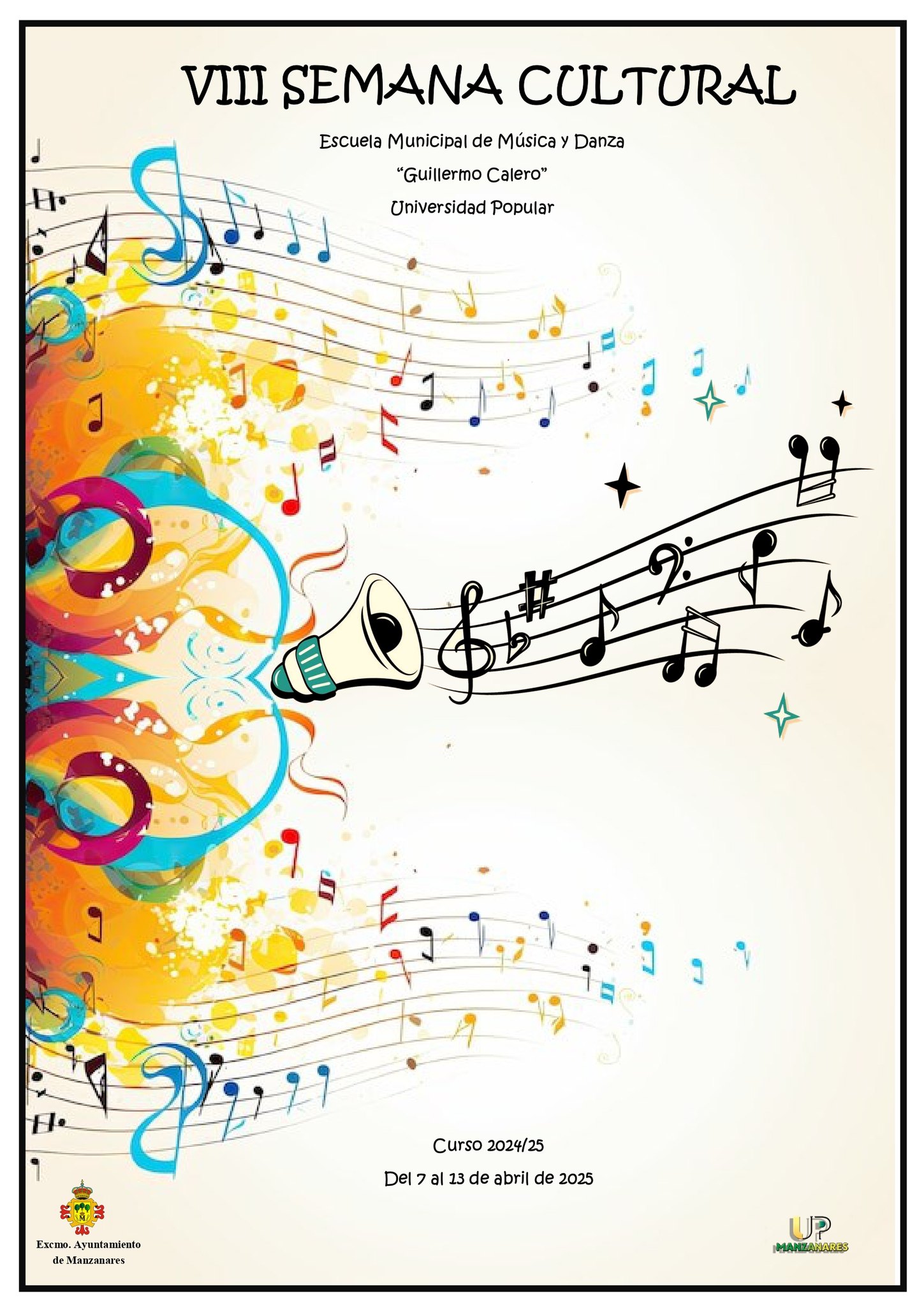 VIII Semana Cultural de la Escuela de Música y Danza ‘Guillermo Calero’: Diversidad y Talento en la Universidad Popular de Manzanares