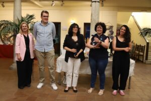 Inauguración de la Exposición de Despedida del Curso 2024-25 en el Patio de Columnas de la Universidad Popular de Manzanares