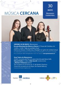 La Gira ‘Música Cercana’ de la Escuela Superior de Música Reina Sofía Llega a Manzanares, Destacándose en la Agenda Cultural