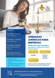 Manzanares’ Área de Promoción Económica lanza Jornadas Jurídicas para apoyar el desarrollo empresarial en cuatro sesiones