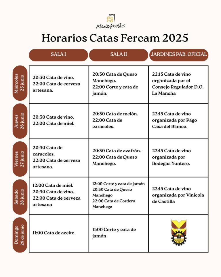 «Comienza este miércoles la inscripción para las catas de Fercam 2025 con límite de cuatro por persona».