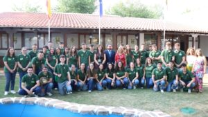 Reconocimiento a la labor excepcional del equipo de azafatas y azafatos de Fercam durante un intenso periodo de cinco días