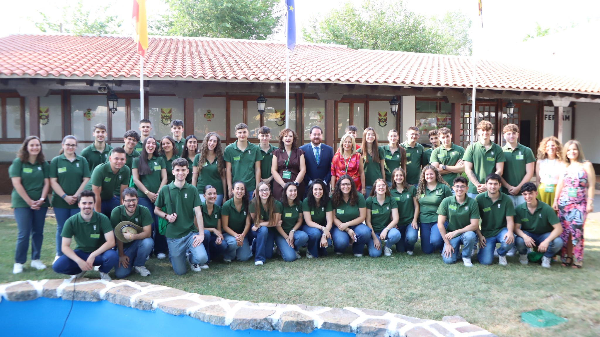 Reconocimiento a la labor excepcional del equipo de azafatas y azafatos de Fercam durante un intenso periodo de cinco días