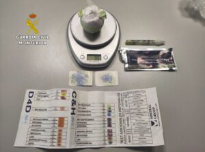 La Guardia Civil detiene en Manzanares a una persona por tráfico de drogas