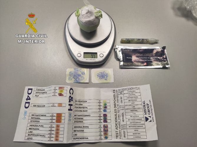 La Guardia Civil detiene en Manzanares a una persona por tráfico de drogas