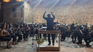 La emotiva despedida de Eduardo Gallego Ballesteros como director de la Banda de Manzanares AMC Julián Sánchez-Maroto