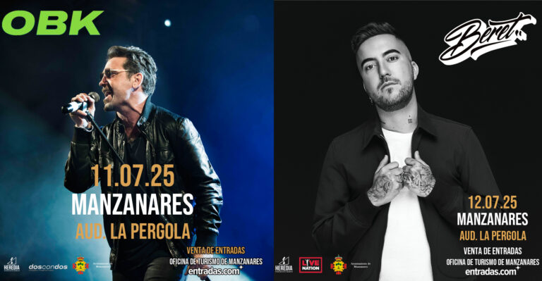 OBK (Oficial) y Beret Actuarán en Vivo en la #FeriayFiestas2025 de Manzanares: Una Oportunidad Única para los Amantes de la Música