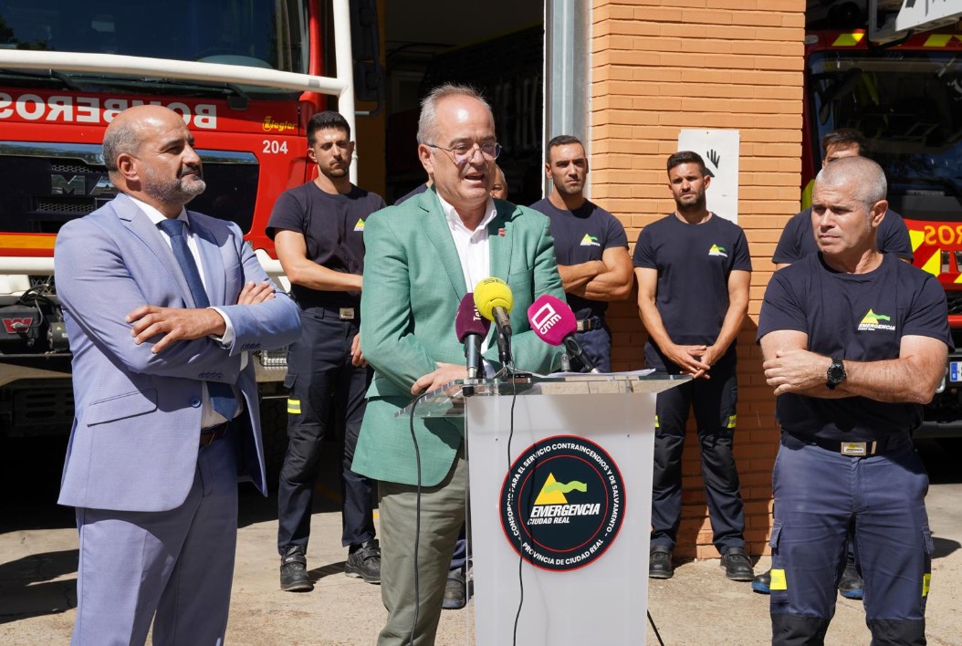 Incorporación de Ocho Nuevos Bomberos al Parque de Puertollano el 1 de Septiembre