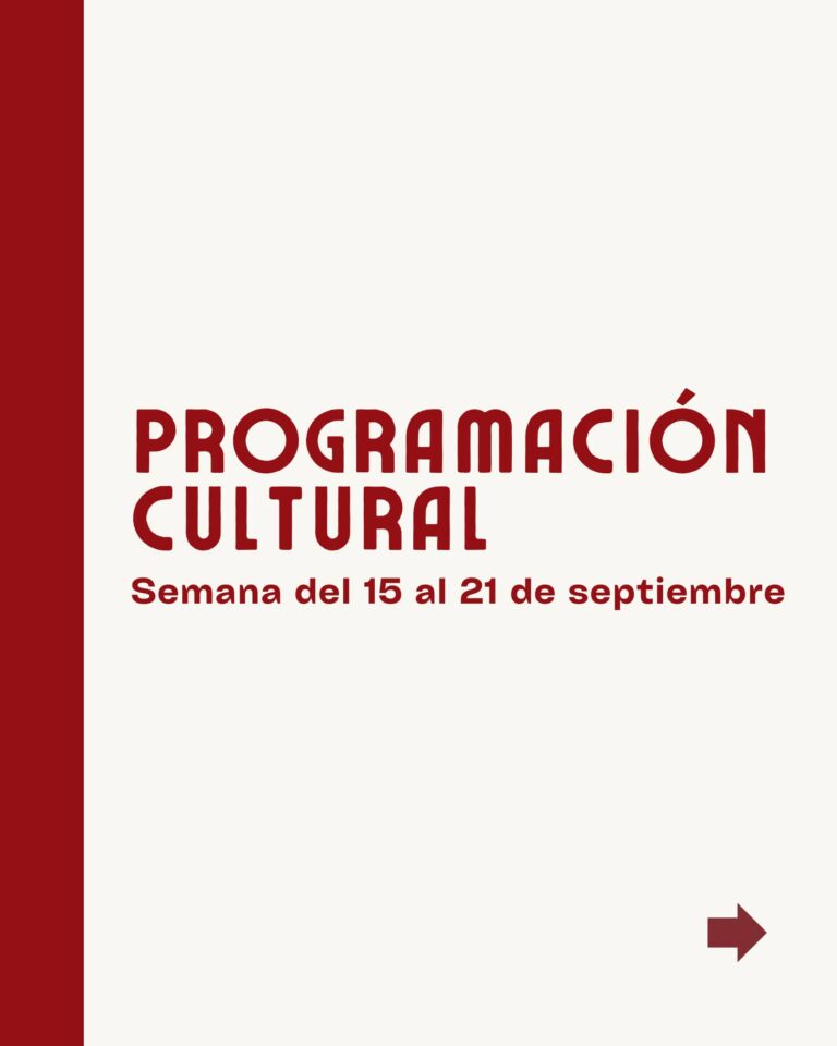 Agenda Cultural Semanal: Proyección de ‘Locamente’ en el Gran Teatro este Jueves, 18 de Septiembre
