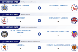 Calendario Oficial de la Temporada 2025-2026: Liga 1ª Autonómica Masculina de Castilla-La Mancha | #LigaSTM